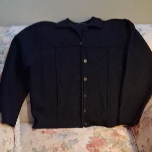 Karen Scott Dark Button-Down Shirt
